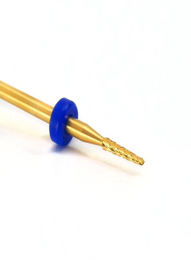 MIRACLE Nail Bits - 3/32" Small Cone Shape Needle End Head Nail Drill Bits for Manicure, Pedicure, Cuticle, and Gel Polishing (Medium) - Image 3