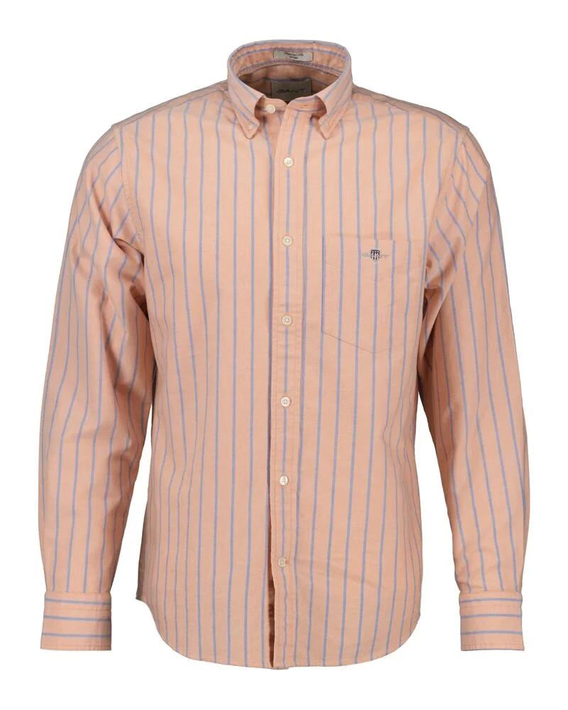 Regular Fit Striped  Classic Oxford Shirt