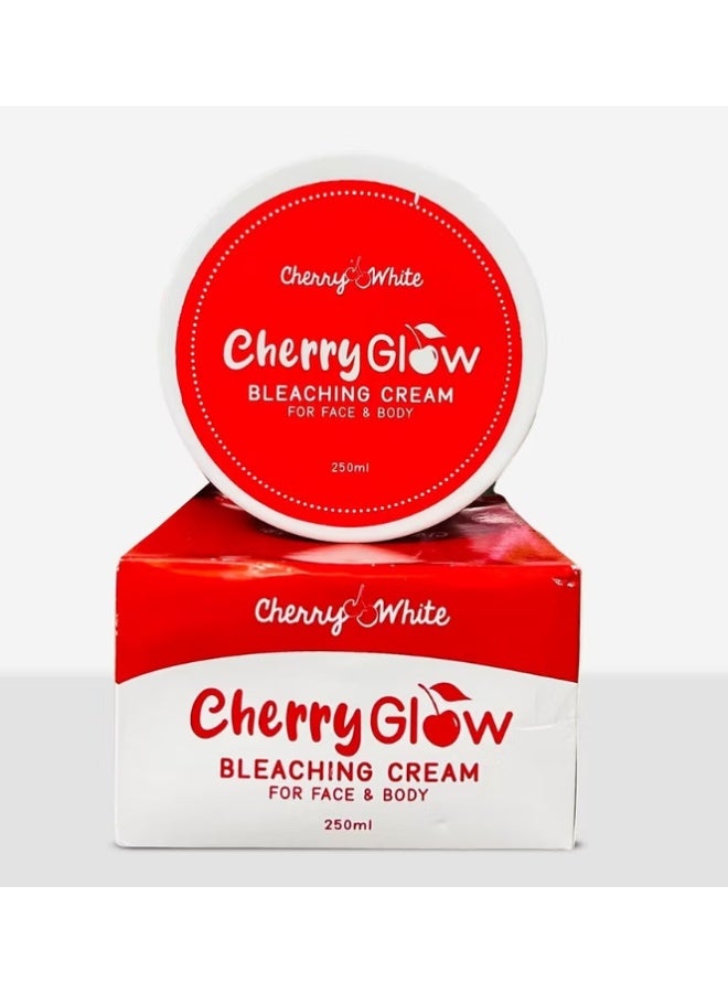CHERRY WHITE CHERRY GLOW BLEACHING CREAM FOR FACE & BODY 250ML
