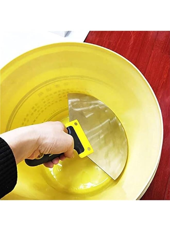 Arc-shaped spatula Shovel Plaster Paint Scraper Caulking Removal Putty Blade Construction Tool Filling Spatula Ash Shovel(1)  - Image 4