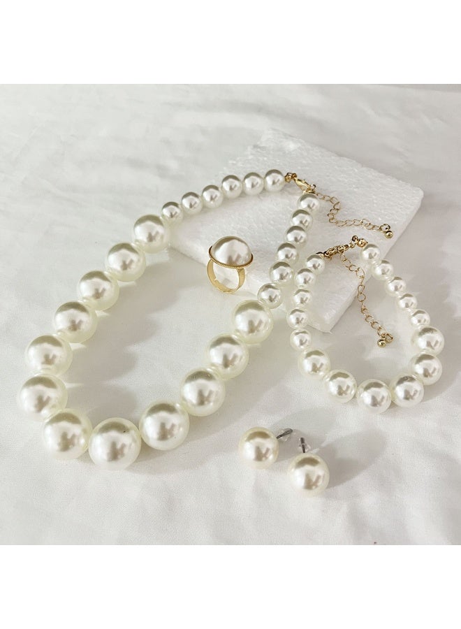 KUYING New Fashionable Exquisite Pearl Set