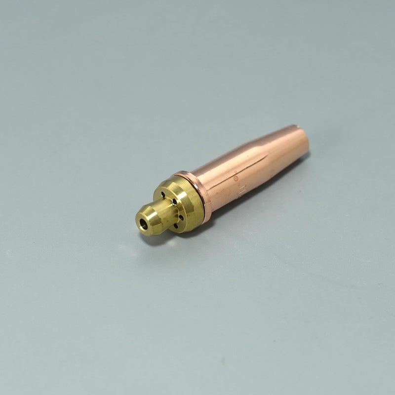 RIVERWELD رؤوس قطع الغاز الطبيعي البروبان 3-GPN الحجم 1 و 3-GPN-1 تناسب شعلة قطع الأكسجين من نوع فيكتور مصنوعة من النحاس PK2 - Image 2