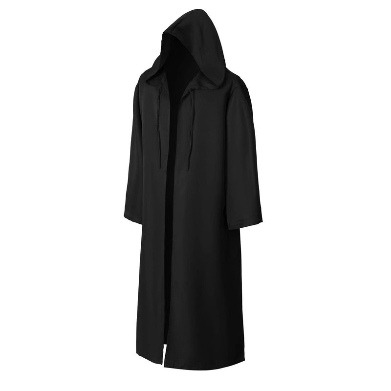 EONPOW Wizard Tunic Hooded Robe Halloween Cloak Cosplay Costumes - Image 1