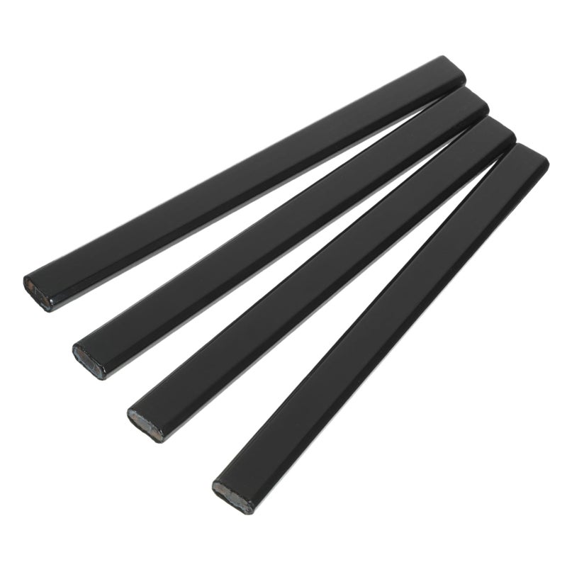 4Pcs Carpenter Pencils Black Hb Woodworking Marking Tools for Construction Architects and Designers - Image 2