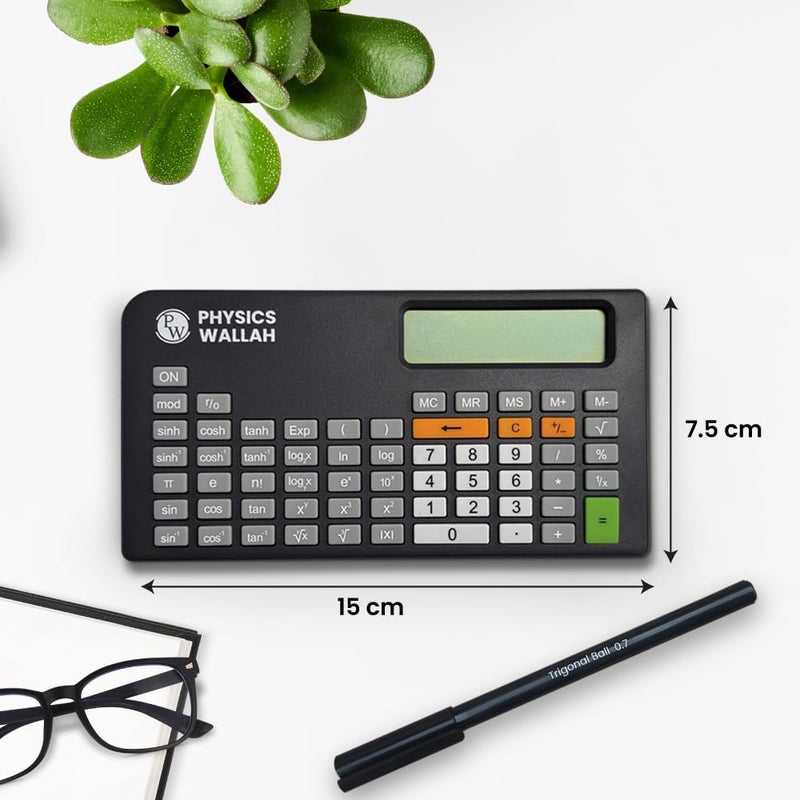 PW Grey Scientific Calculator | Advanced & Mini | Best for Engineering Students | Multi-Functional, Easy-to-Use | Ideal for Complex Equations & School Use - Image 5