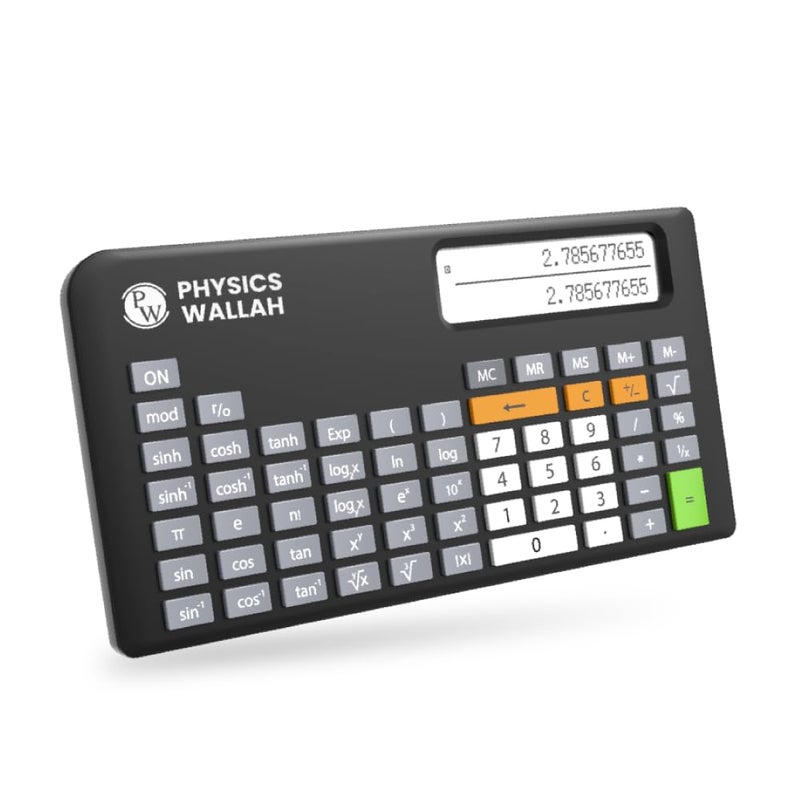 PW Grey Scientific Calculator | Advanced & Mini | Best for Engineering Students | Multi-Functional, Easy-to-Use | Ideal for Complex Equations & School Use - Image 1