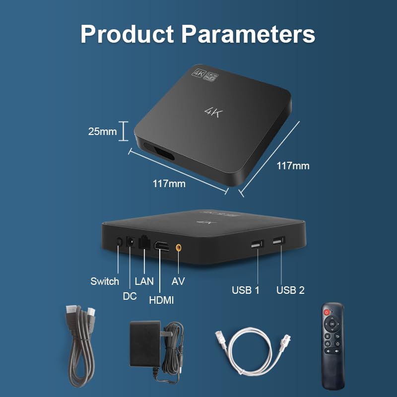 Lunzn مشغل وسائط إعلانات HDMI من Lunzn، مشغل فيديو USB، عرض قائمة رقمية بدون اشتراك، جهاز مشغل وسائط متعددة 4K - Image 2