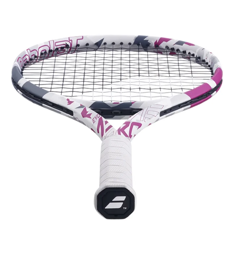 Babolat Babolat Tennis Rackets EVO AERO PINK STRUNG, White Pink, 102517
