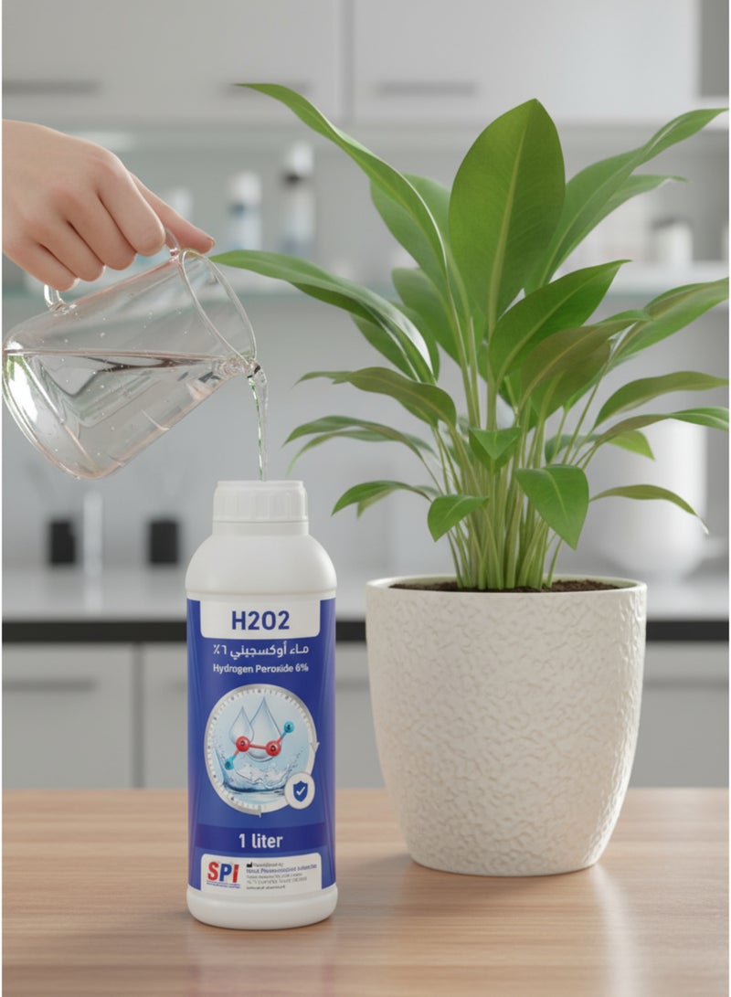 SPI Hydrogen peroxide 6% concentration, 1 liter volume - Image 5
