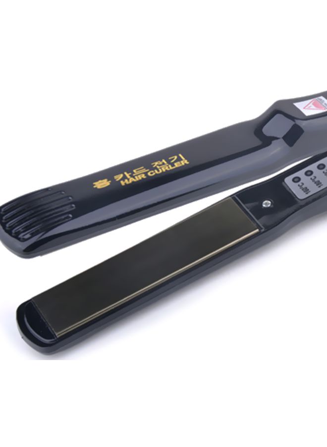 NIBEMINENT Professional Hair Straightener Black 28cm - Image 2