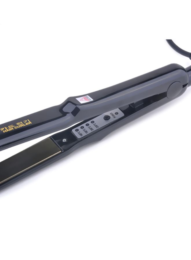 NIBEMINENT Professional Hair Straightener Black 28cm - Image 3