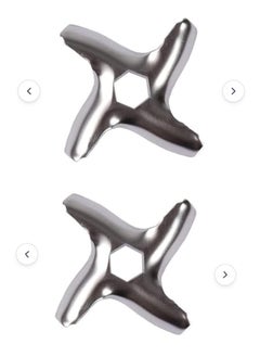Generic REPLACEMENT MEAT MINCER/KEEMA MACHINE BLADE SUITABLE FOR MOULINEX SET OF 2 