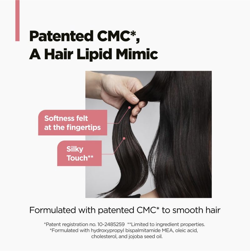 amos PROFESSIONAL قناع الشعر الاحترافي من AMOS لإصلاح الشعر الحقيقي | مضاد للتجاعيد وملطف مع السيراميد، للشعر الجاف والتالف، 6.7 أونصة سائلة - Image 5