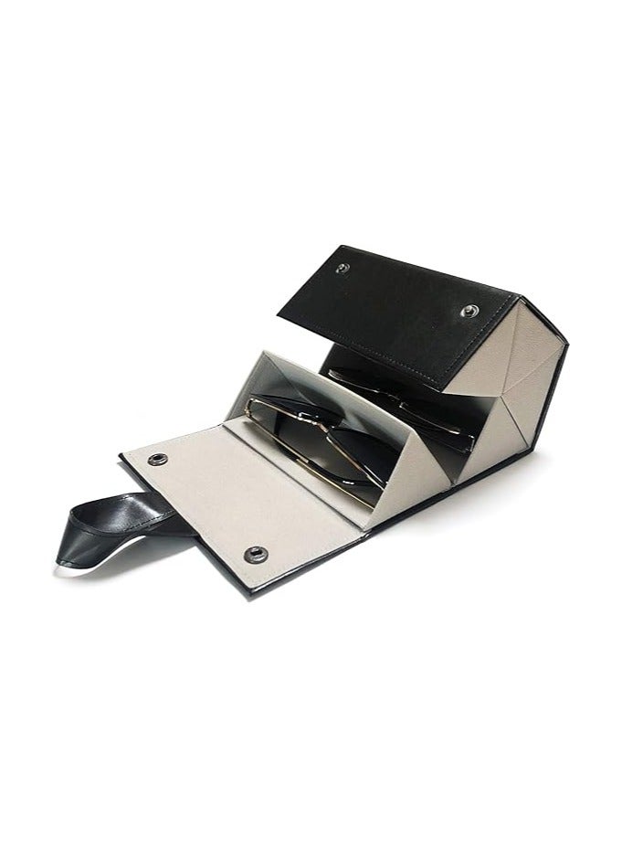 Sunglasses Organizer 5 Slots Travel Glasses Case Multiple Pairs Eyeglasses Storage Box Hanging Eyewear Holder - Image 1