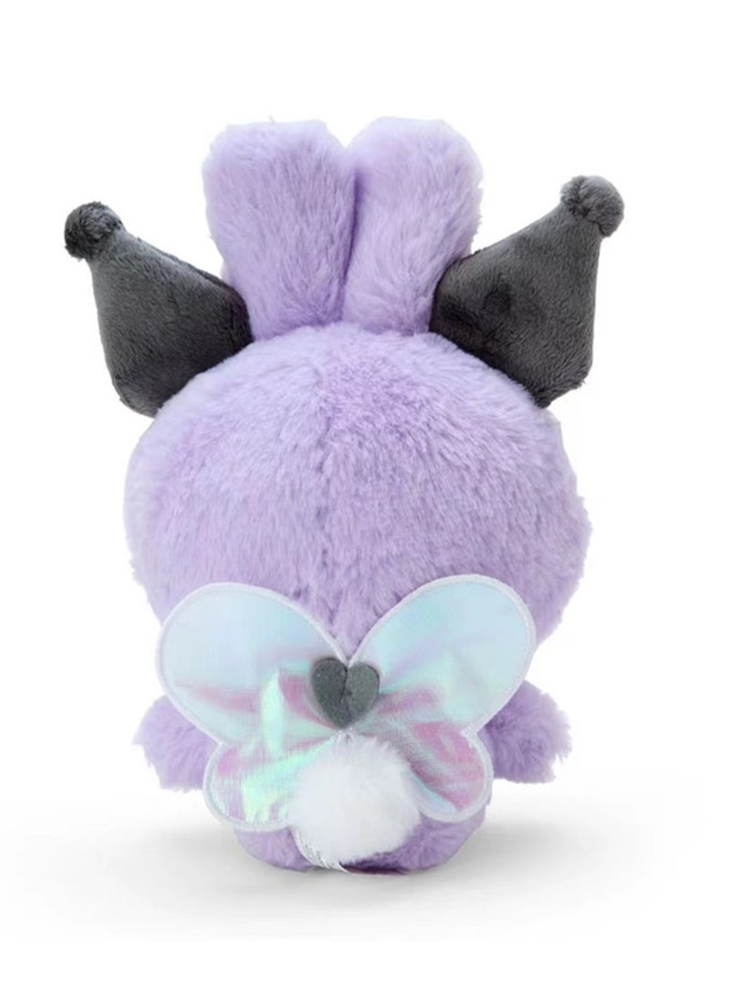 Two-piece doll + pendant (Kulomi) rabbit ears and wings series plush toy bag pendant gift ornaments  - Image 4