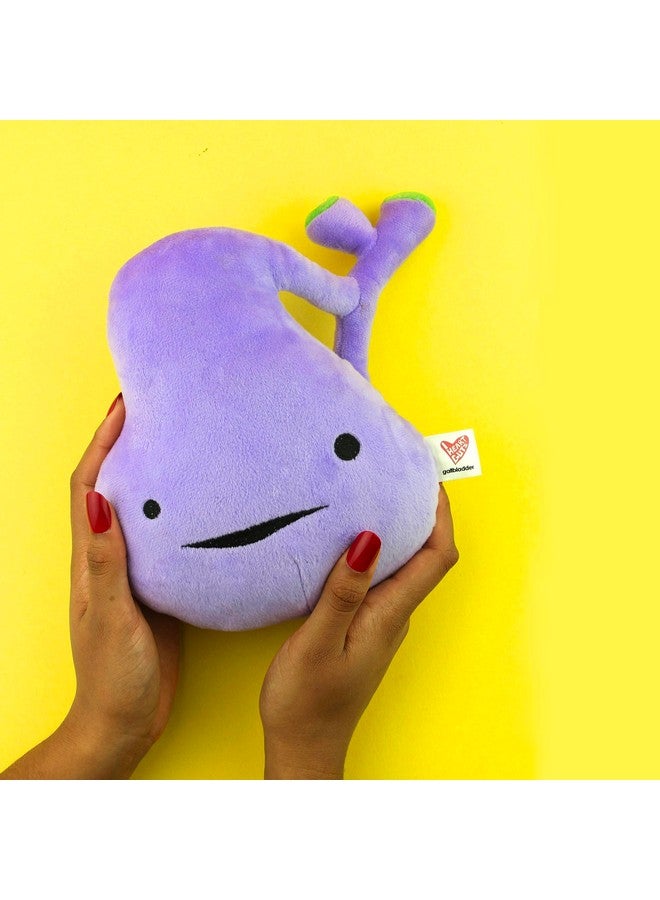 I Heart Guts Gallbladder Plush Toy - You’ve Got Gall! - 8" Educational Organ Stuffed Animals - Gallbladder Surgery Recovery Gifts, Ideal for Doctors, Nurses, Graduation - Image 2