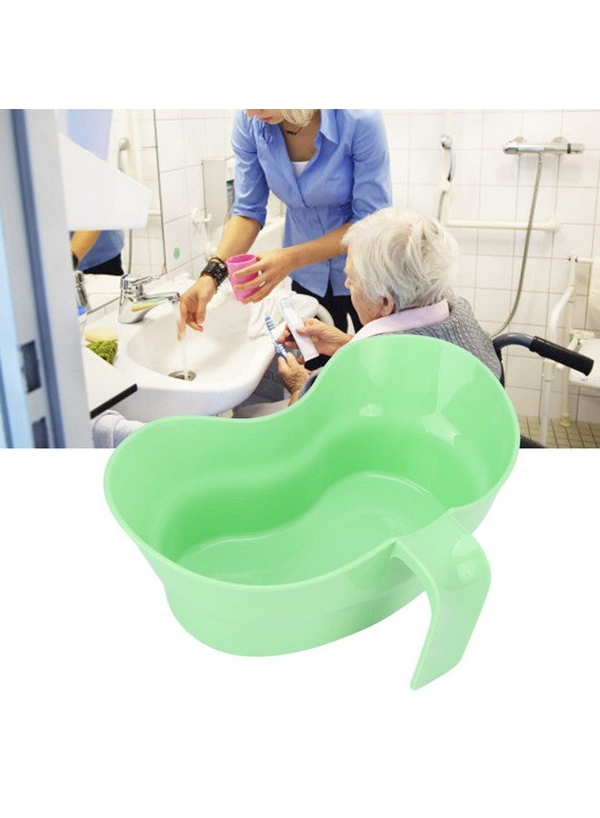 YOSOO Emesis Basin Bed Mouthwash Cup Elderly Vomit Basin Recycling Oral Care Grip Handle Spit Pan Mouthwash Basin Plastic Emesis Tub With Bowl Bedridden Patient Vomit Bucket Emesis Basin For Toothbrushing - Image 5