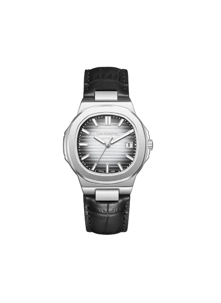 لي كوبر LEE COOPER LC08107.351 Women's Analog Display Watch & Leather Strap Black