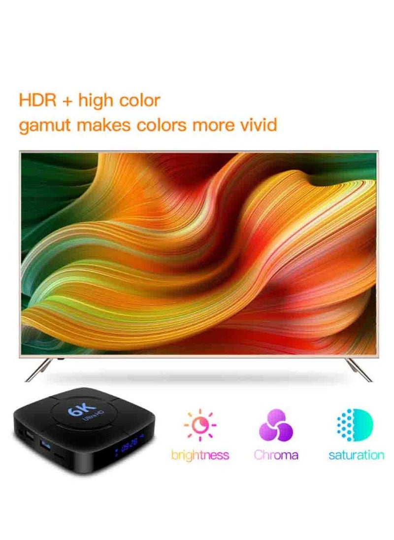 Mi VAZA - Android 10 6K HD Network Player TV Box 2G + 16G With Flying Mouse Keyboard - Image 1