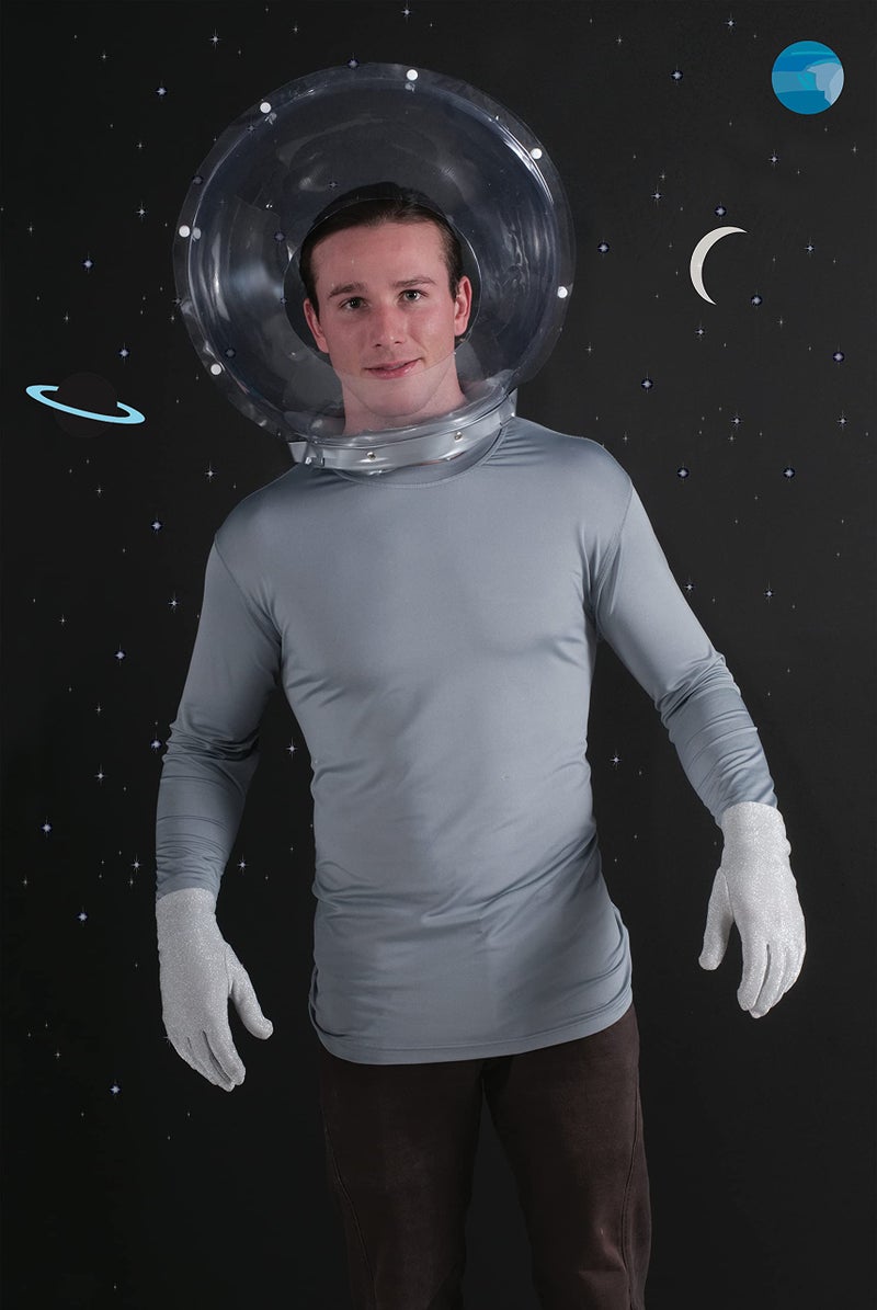 Rubies Astronaut Helmet for Adults, Unisex No Size - Image 2