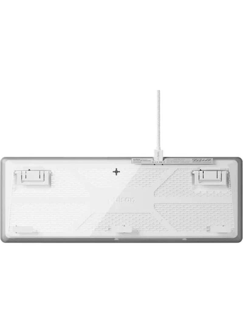 PULSAR - Pcmk2 He 80% Tkl Ansi Hall Effect Magnetic Switch RGB Hotswap White Mechanical Gaming Keyboard (PCMK2HE801W) - Image 1