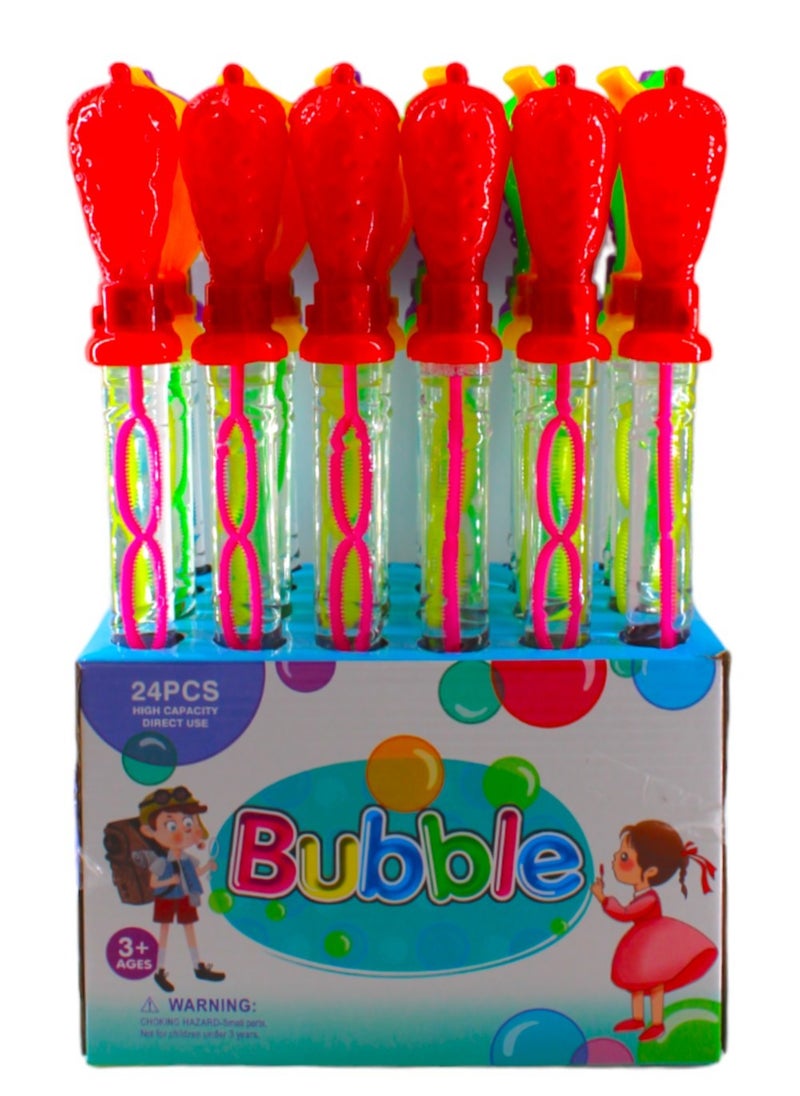 Toy Box زجاجة صانعة فقاعات الهواء من كيتن، 24 قطعة، للأطفال  - Image 1