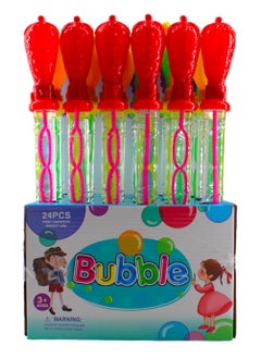 Toy Box 24pcs Bubble Stick Air Bubble Maker Bottle For Kids  - Image 3