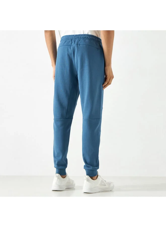 Kappa Kappa Track Pants with Drawstring Closure and Pockets