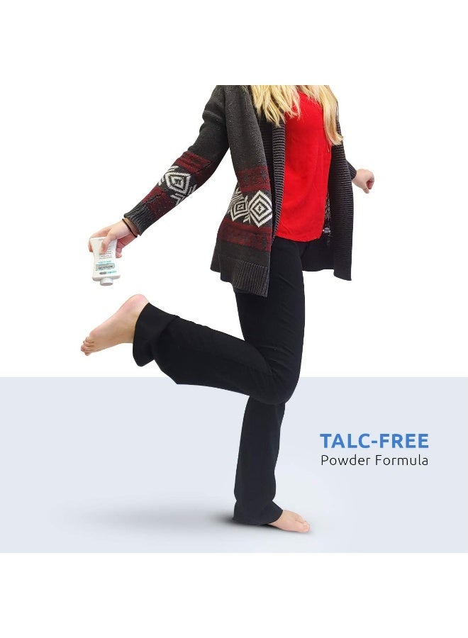 Comfort Zone Miconazorb Antifungal Powder, Talc-Free, Miconazole Nitrate 2%, For Treatment Of Athlete's Foot, Jock Itch And Ringworm, 2.5oz (71g) (3 Pack) - Image 3