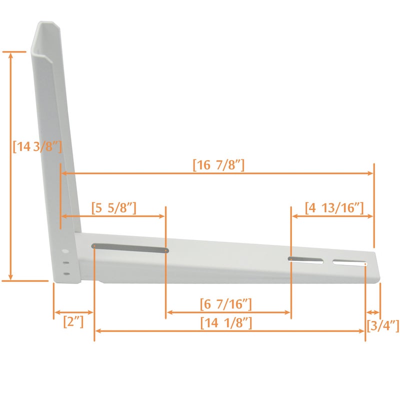 Jeacent Mini Split Bracket for Ductless Air Conditioner Wall Mounting 7000 - 15000 BTU - Image 3