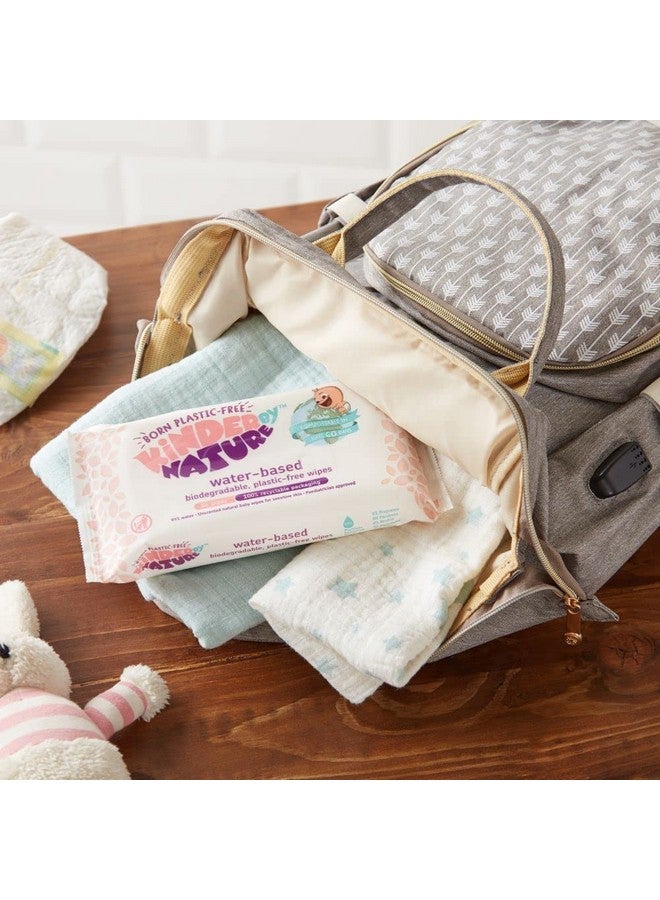 Jackson Reece Kinder by Nature Water-Based Baby Wipes - 56 Count (Case of 12 packs) - Image 3