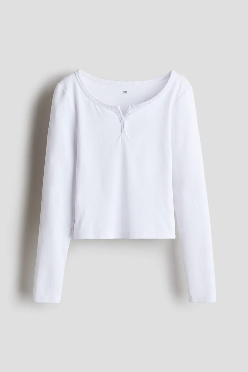 H&M Long-sleeved jersey top