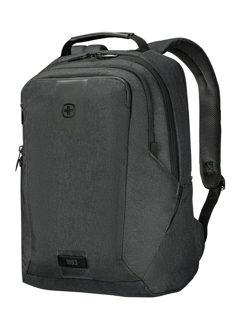 Wenger - Mx Eco Professional 16 inch Laptop Backpack with Tablet Pocket Charcoal - 612261 - Image 1