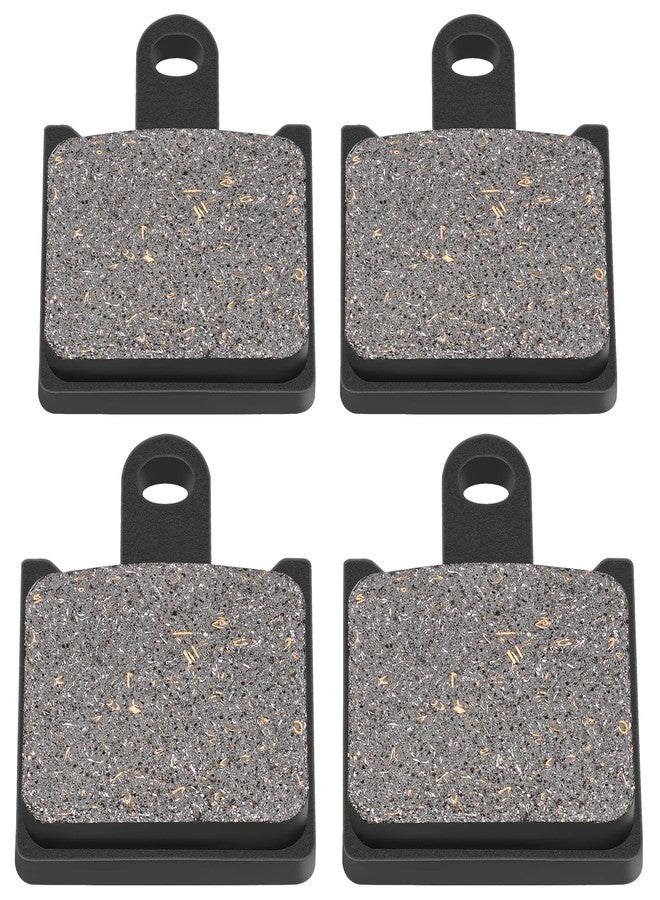 AHL Front & Rear Brake Pads Set for Kawasaki Concours 14 (ZG1400) ZG 1400/ GTR1400 GTR 1400 2008 2009 2010 2011 2012 2013 2014 (Semi-metallic) - Image 2