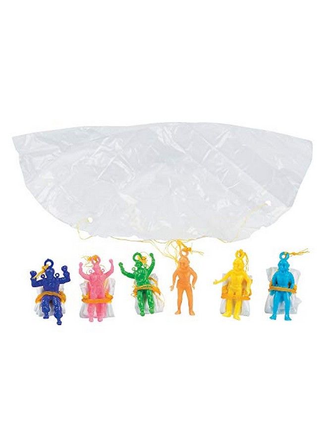 Fun Express Mini Vinyl Paratroopers (6Dz) Toys Character Toys Wind Ups & Paratroopers 72 Pieces… - Image 1