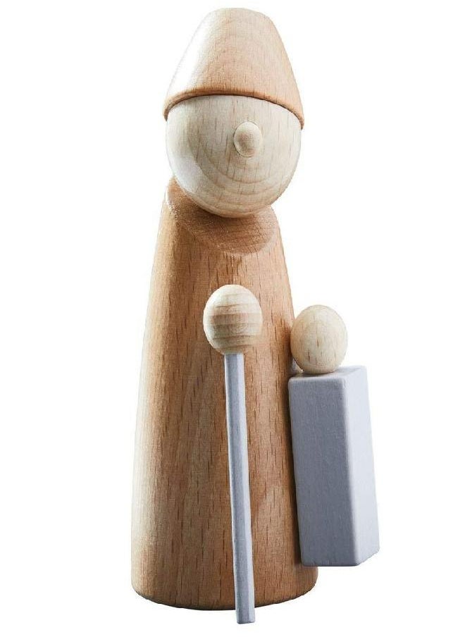 HABA - HABA Wooden Nativity Set Natural Colors (Made in Germany) - Image 1