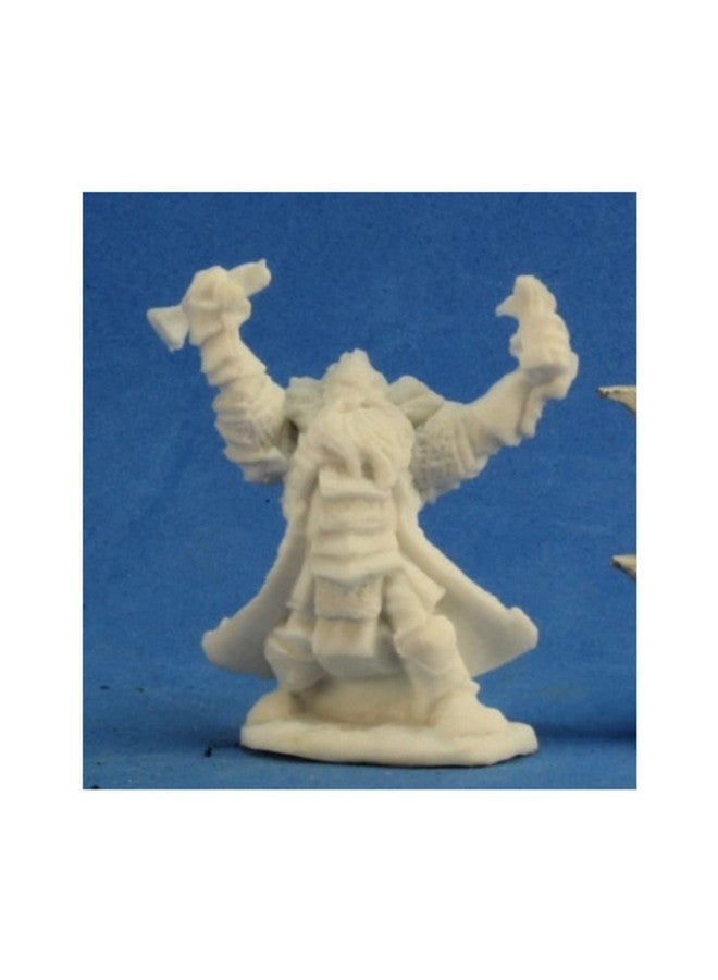 Reaper 77213 Thain Grimthorn Dwarf Cleric Miniature Dark Heaven Bones Miniatures