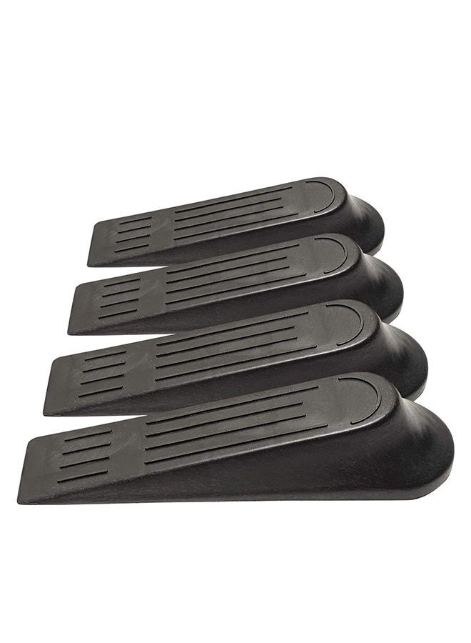 Door Stopper Set,  Flexible Door Stopper Rubber Home Premium Smart Stackable Slip-Resistant Heavy Duty Design Non-Toxic Odorless Doorstops Work on All Surfaces, Carpet Floors 