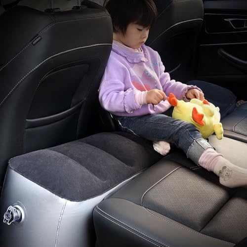 Berocia Inflatable Car Air Mattress Back Seat Bed, Universal Back Seat Gap Filler Pad Extender for SUV Camping Sleeping Travel Rest - Image 3