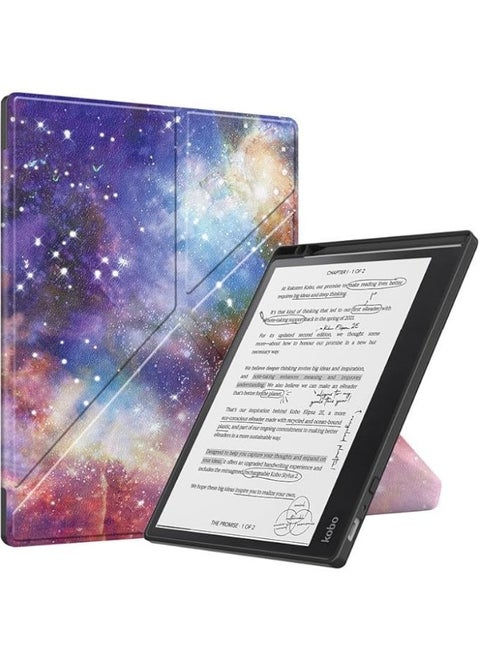 Case Compatible with Kobo Elipsa 2E 10.3 inch 2023 eReader, Multi-Angle Viewing Stand Cover with Pencil Holder, Auto Wake Sleep