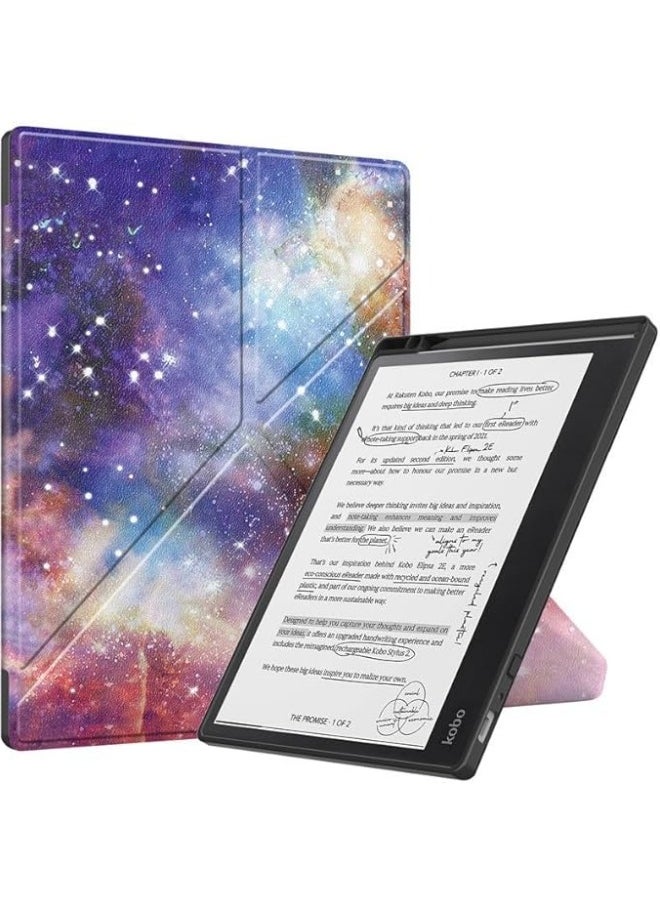 General - Case Compatible with Kobo Elipsa 2E 10.3 inch 2023 eReader, Multi-Angle Viewing Stand Cover with Pencil Holder, Auto Wake Sleep - Image 1