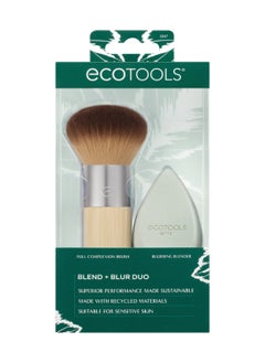 Eco Tools Blurring Blender Plus Full Complexion Brush  - Image 1