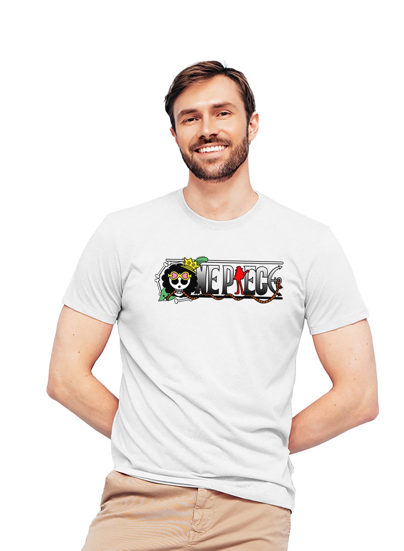 Fashion World Cotton T-shirt Printed with High-quality Anime One piece - Image 1