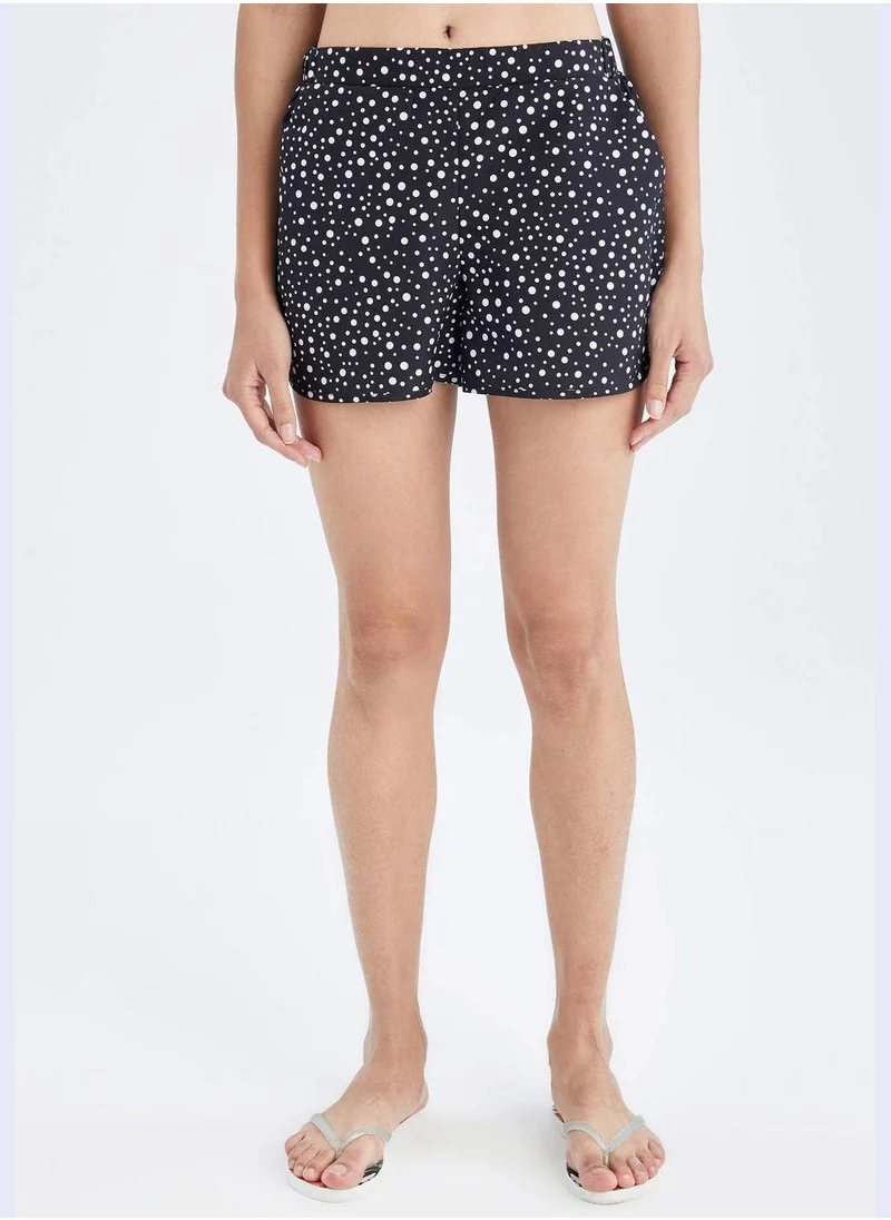 DeFacto Fall In Love Regular Fit Baskılı Yüzme Şortu