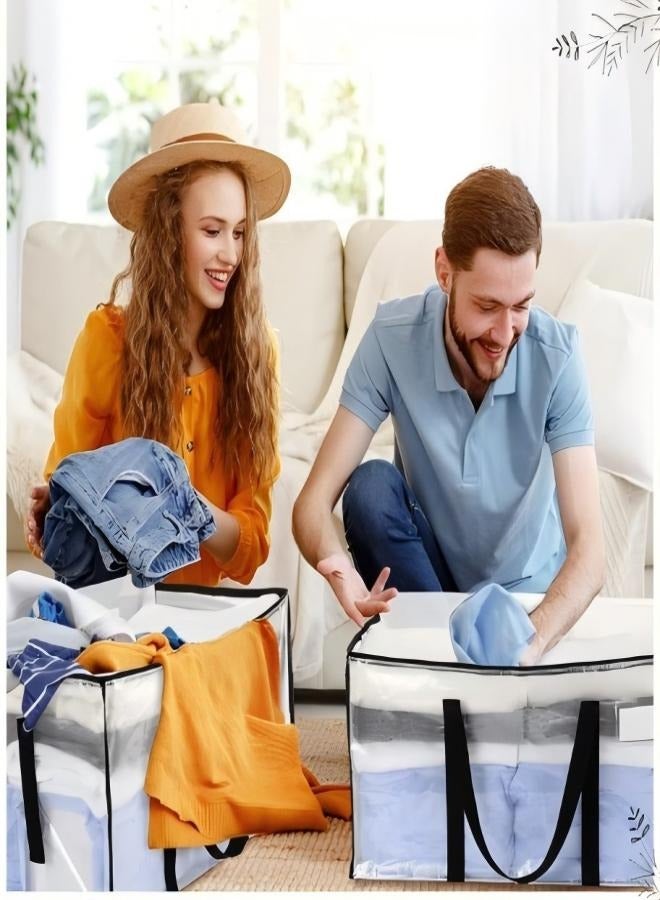 Thickened extra-large storage bags, large-capacity hand-held clothing packing bags for moving - Image 3