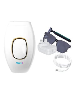 SCIENISH IPL Hair Removal Device At-Home Permanent Hair Remover Face & Whole Body-Permanent Hair Removal System (White)  - Image 1