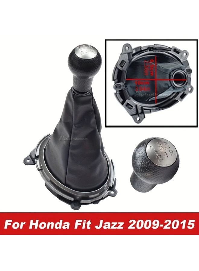 Gear Shift Knob And Cover For 5 Speed Manual Transmission 2009 To 2015 Models - Image 2
