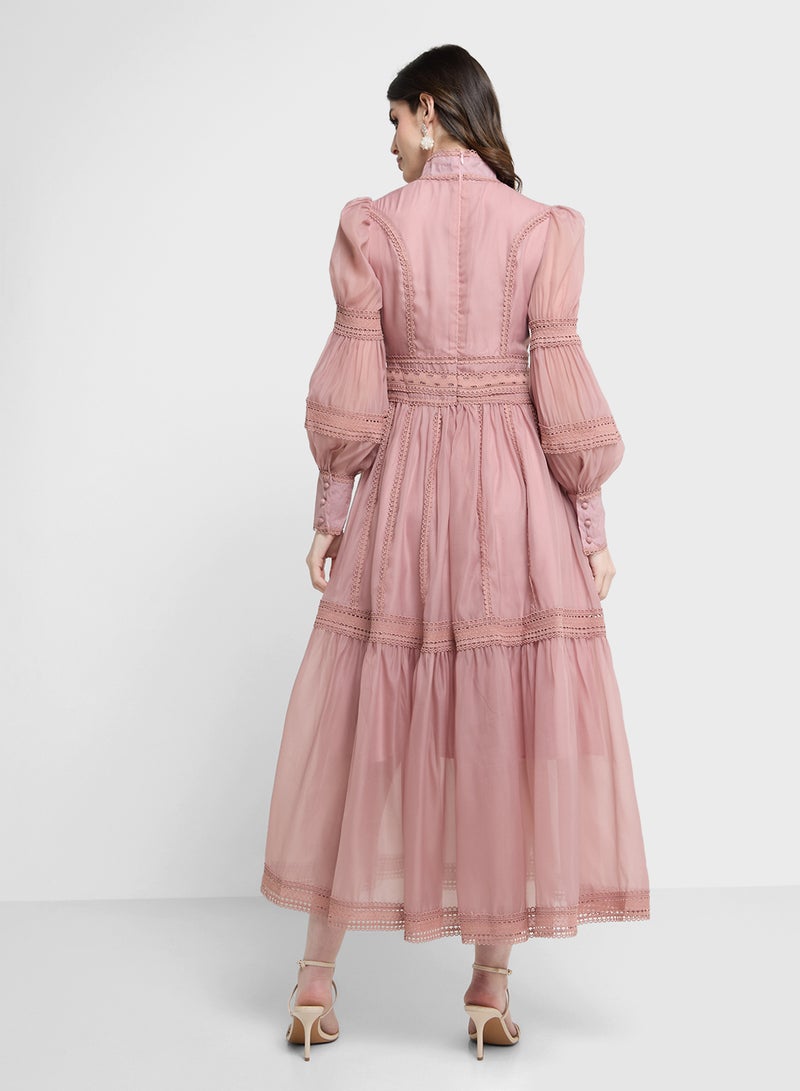 Khizana Romantic Chiffon Dress - Image 2