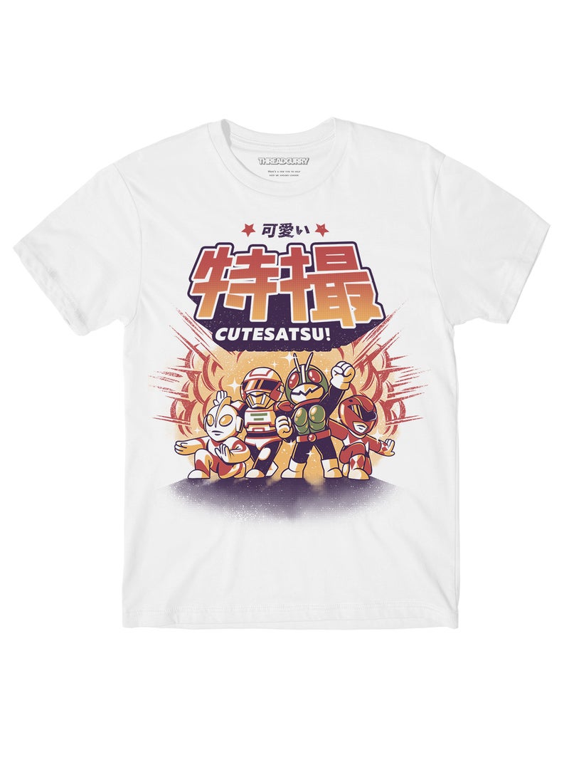 THREADCURRY Comic Boys Printed Round Neck T-shirt - Image 1