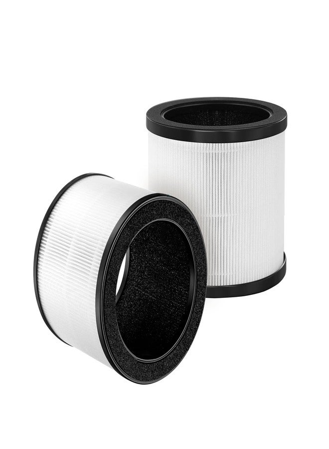 Fette Filter HAPF360 Type J Premium Filter Replacement Compatible with Holmes HAPF360 True HEPA 360 Purifier HAP360W and Bionaire True HEPA 360° UV Includes 2 True Hepa H13 filter replacements. - Image 1